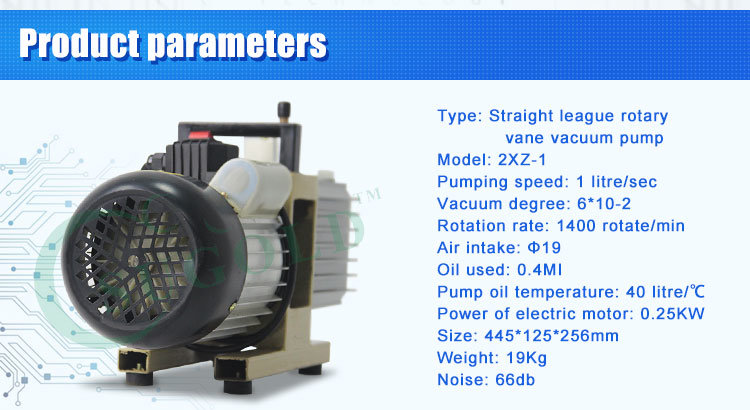 Xz Series Rotary Vane Vacuum Pump