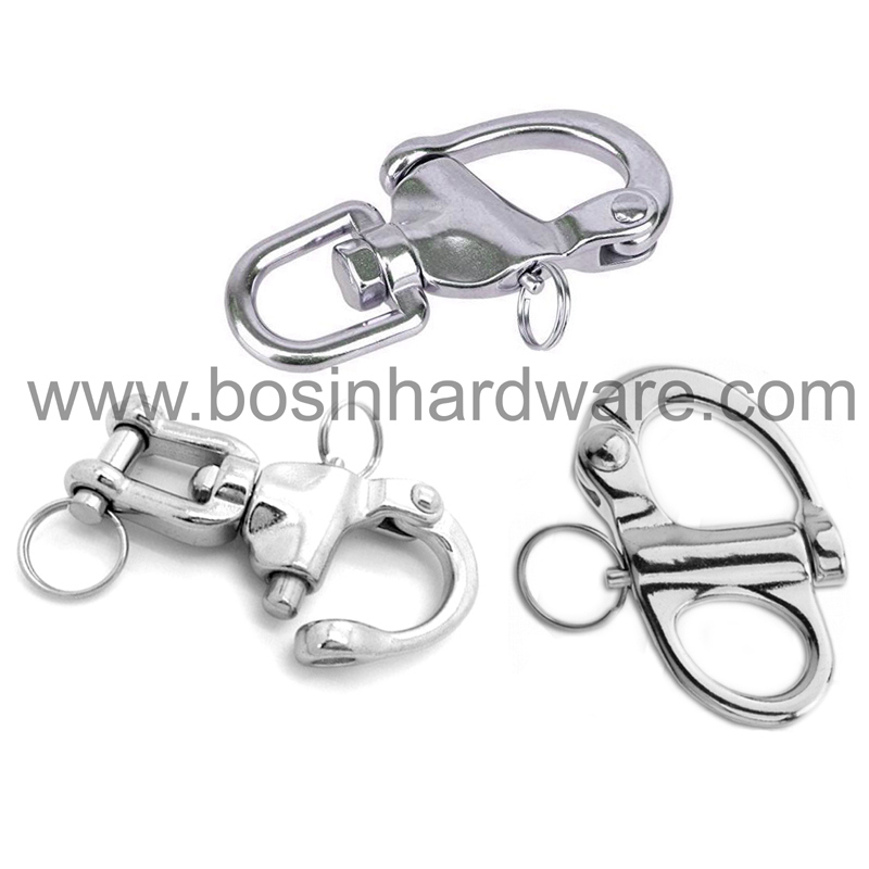 Marine Hardware Stainless Steel Double Eyes Swivel