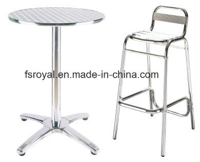 Chrome Aluminium Bar Chairs Matel Barstool