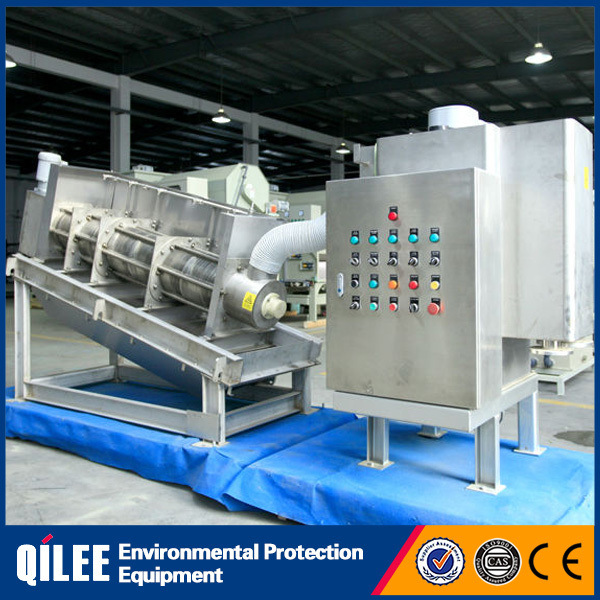 Energy-Saving Stacked Sludge Dewatering System