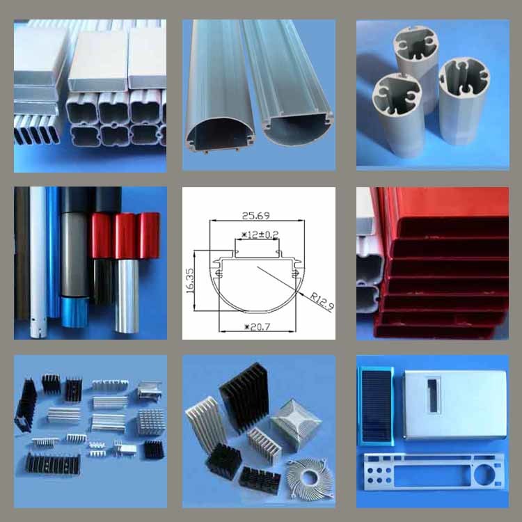 Aluminium profiles aluminum heatsink China factory