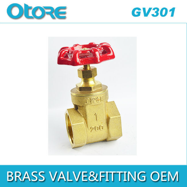 Brass Gate Valve F X F