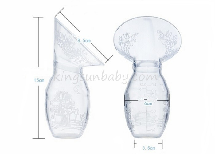 Pure Silicone Breast Pump for Breast Milk Storage