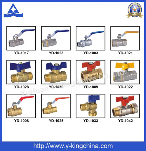 Pn30 Brass Ball Gas Valve for Gas Control System (YD-1014)