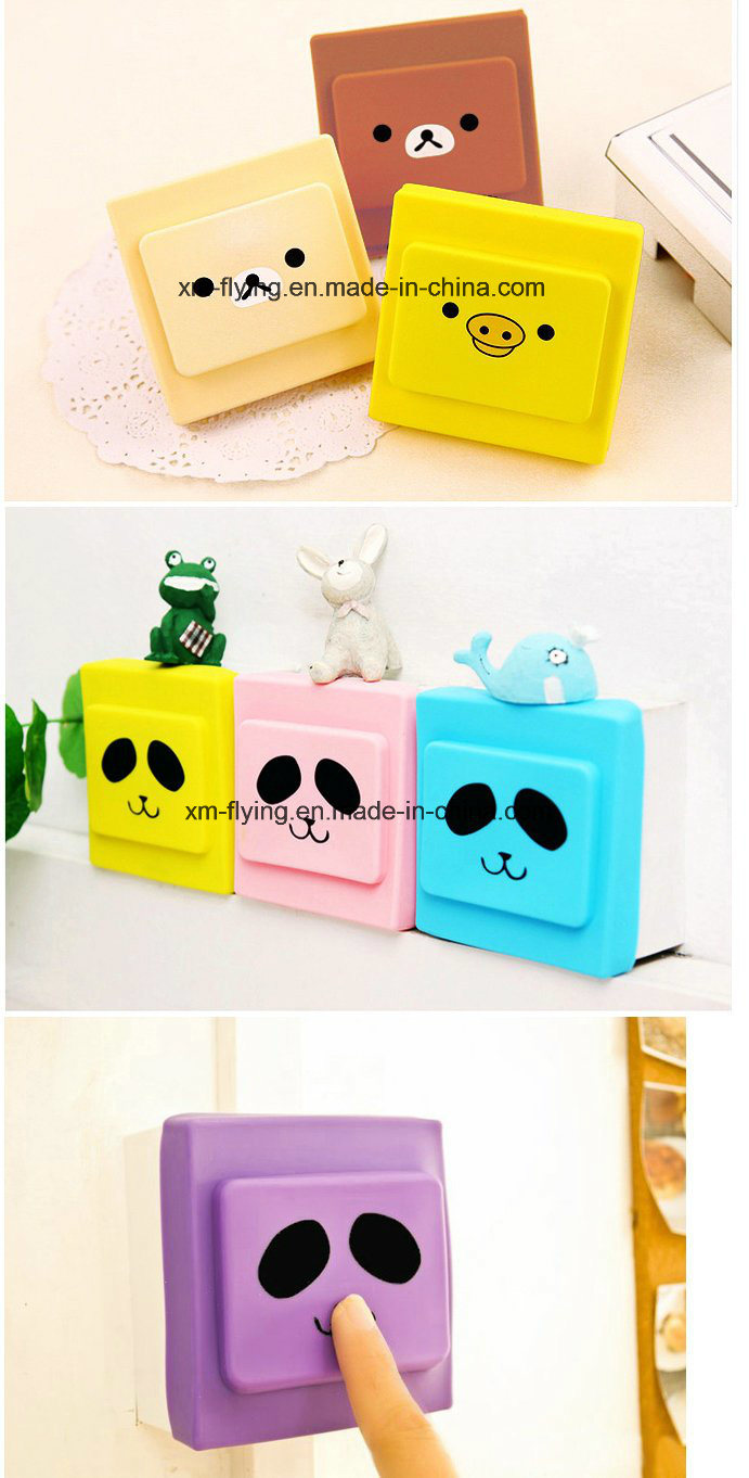 Dustproof and Anti-Electric Silicone Protective Wall Plates Switch Covers, Light Switch Covers to Prevent Electric Shock