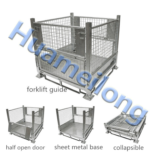 Australia Storage Metal Steel Wire Mesh Pallet Stillage Cage Container