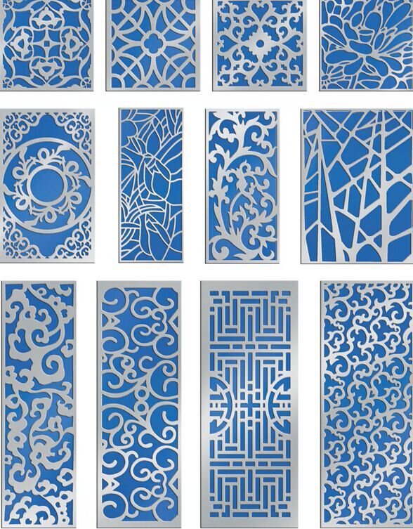 Aluminum Laser Cutting Panel Carved Panel for Screen or Curtain Wall with Art Pattern