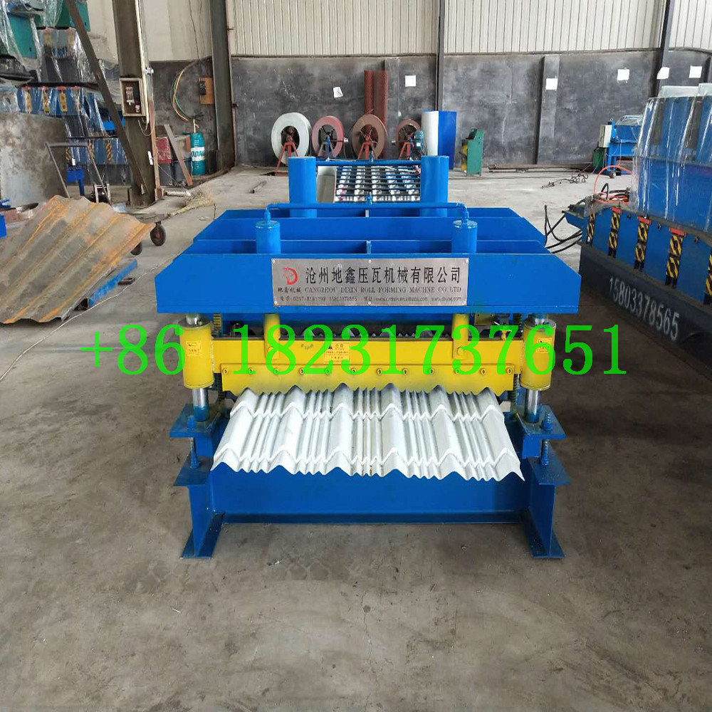 India Hot Sale Galzed Tile Roll Forming Machine
