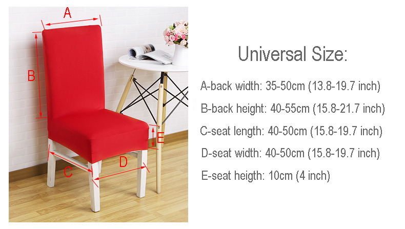 Universal Spandex Lycra Stretch Elastic Chair Cover for Hotel Wedding