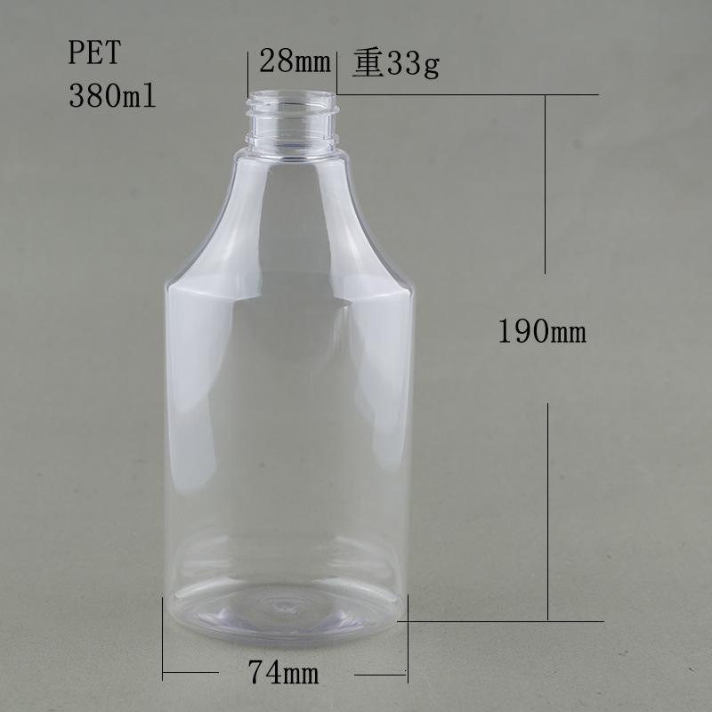 380ml Lotion Bottle Plastic Pet Bottle Pet Bottle Manufacturer