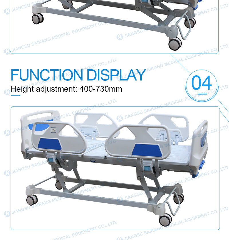 Cheap Adjustable Medical Manual Bed