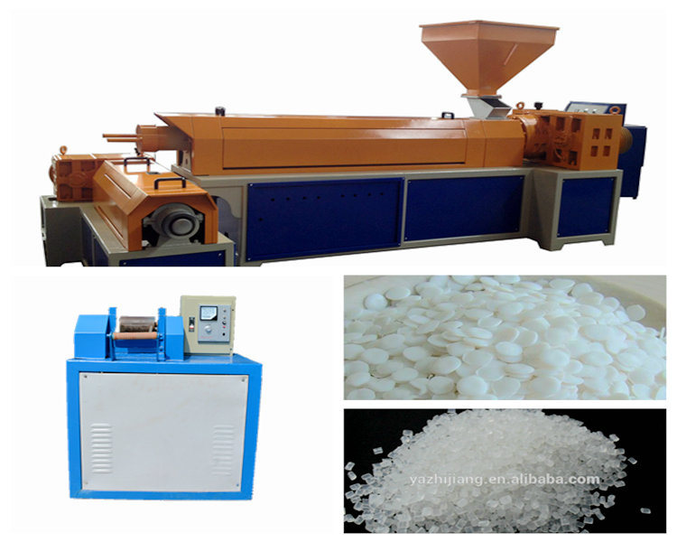 Double Stage PP PE Plastic Granulating Machine