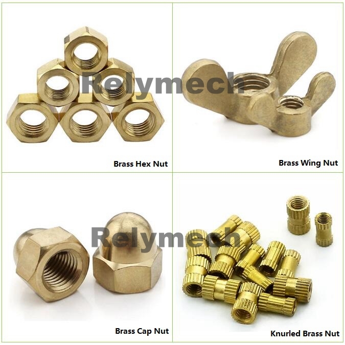 Hex Nut/Cage Nut/Coupling Nut/Rivet Nut/Cap Nut/Square Nut/Tee Nut/Wing Nut/Slotted Nut