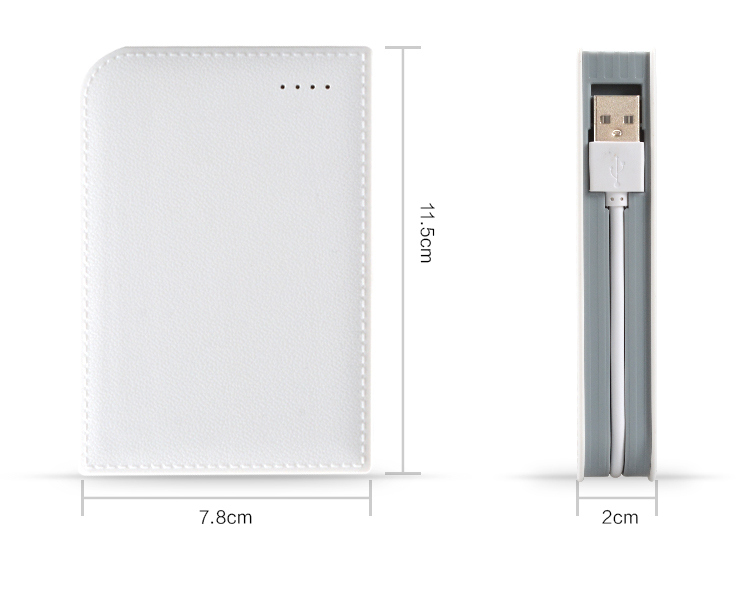 10000mAh Li-ion Mobile Battery Portable Power Bank