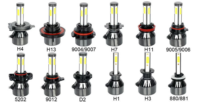 Auto LED Car Headlight H1 H3 H7 H11 H4 880 881 9006 9005 COB LED Headlight G20 G5 G7 LED Car Headlight