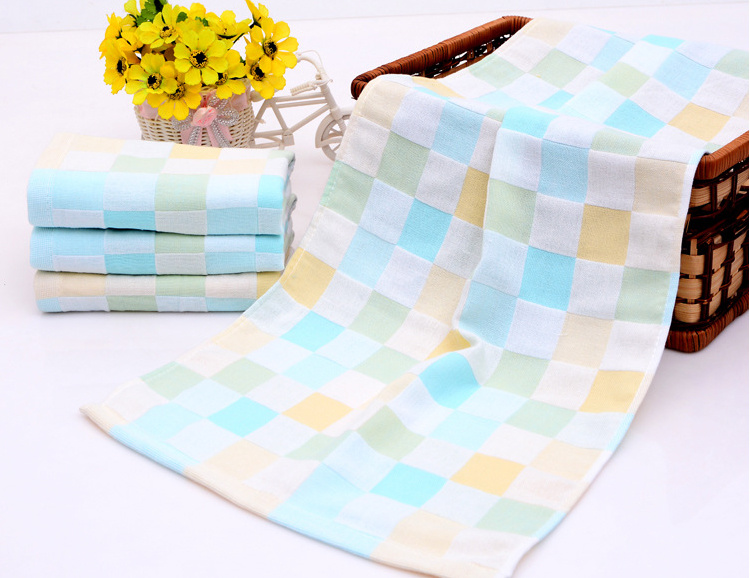 100% Cotton Baby Soft Infant Gauze Hand Towel