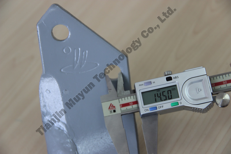 Mjf875c Alloy Flail Knife Blade Tractor Parts Agricultural Machinery Parts