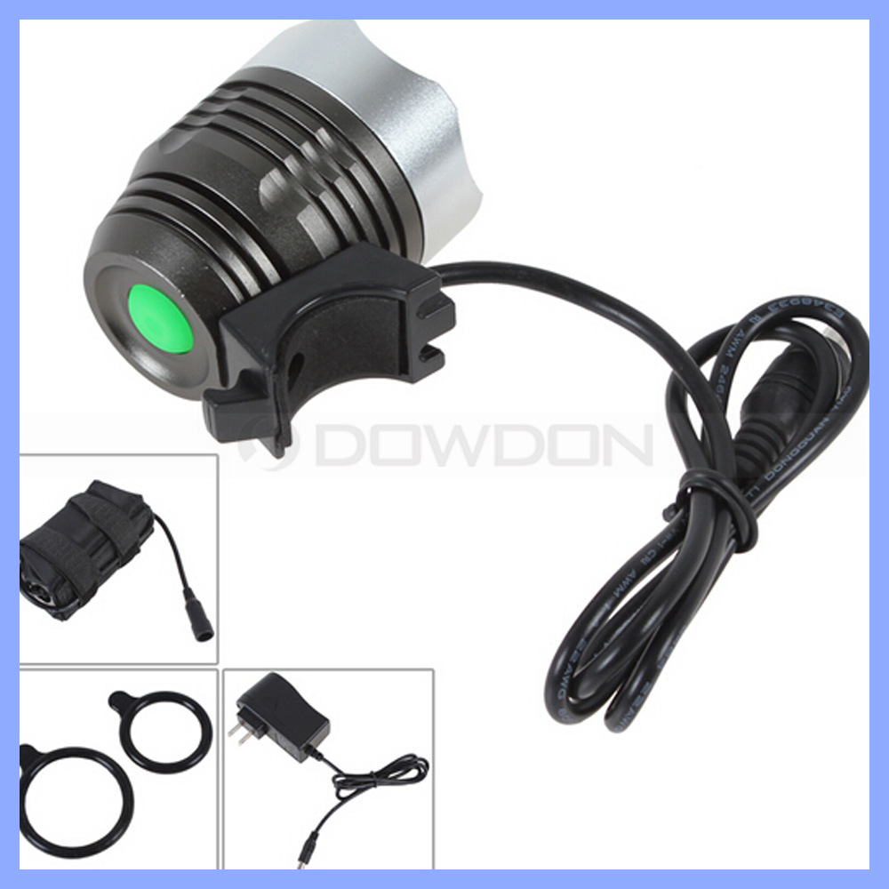 1800 Lumen Super Bright DC USB 5V CREE Xml T6 Waterproof 3 Mode LED Bicycle Front Light