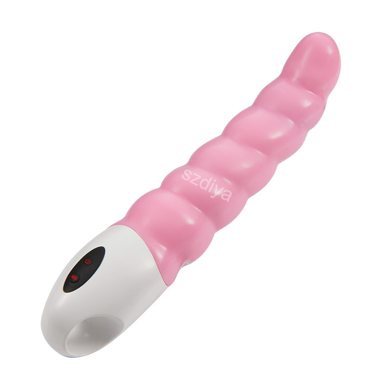 Sex Products Women Vagina Anal Breast Stimulation Platinum Silicone Sex Toy Vibrator (DYAST401)