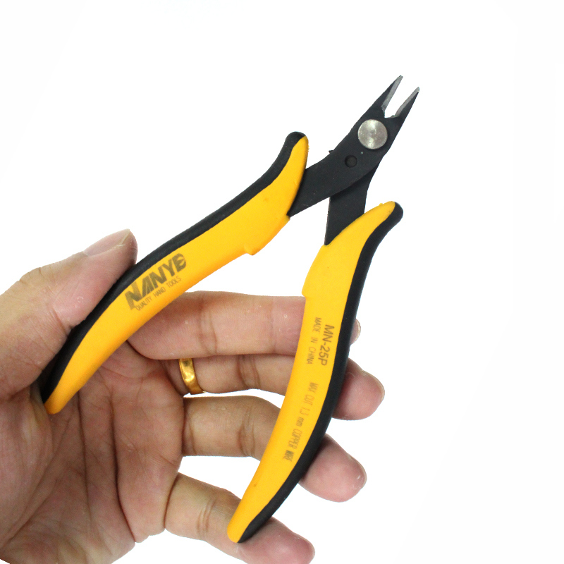 Mn-25p DIY Electrical Cable Wire Stripper Cutters Cutting Side Snips Long Pliers Jewelry Making Hand Tool