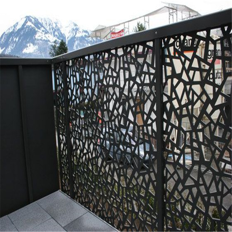 Villa Garden Decoration Powder Coated Laser Cut Aluminum Garden Fence Panels