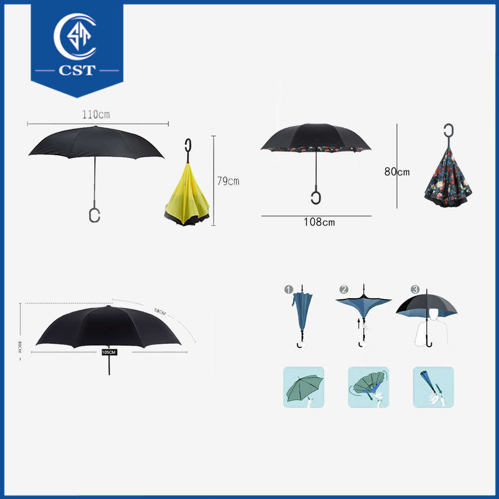 High Quality Automatic Folding Personalized Small Solar Umbrella