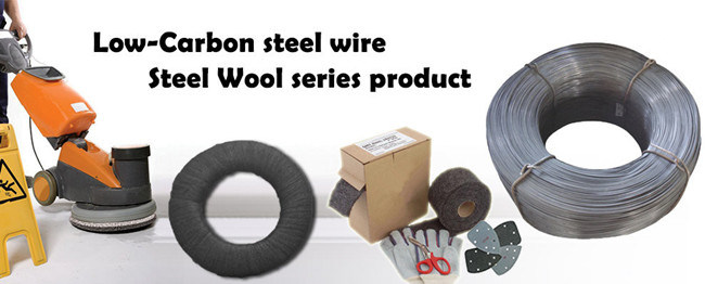 Heavy Duty Cleaning Steel Wool Filled Pads Factory Price