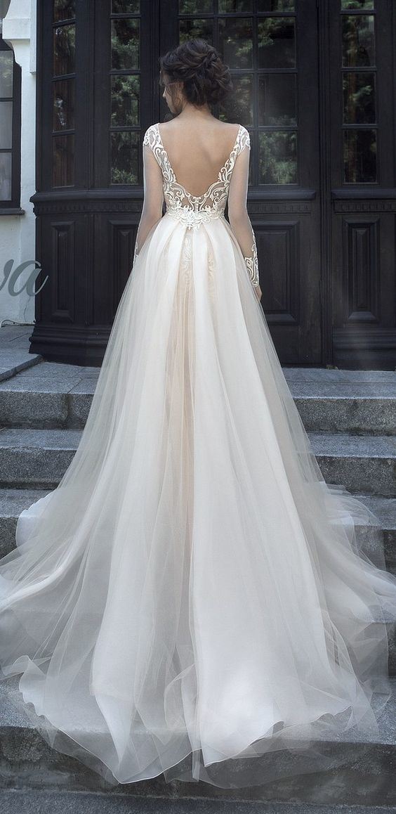 2017 Lace Mermaid Train Bridal Wedding Dress Wd1709