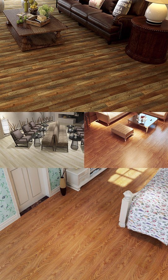 Smoky Ash Laminate Flooring with 3D Eir Technology