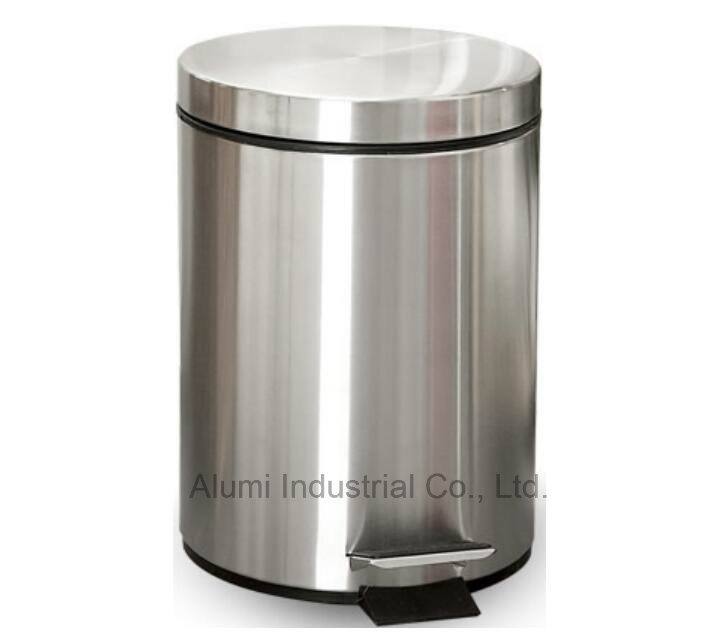 Stainless Steel 3L Pedal Waste Bin for Hotel