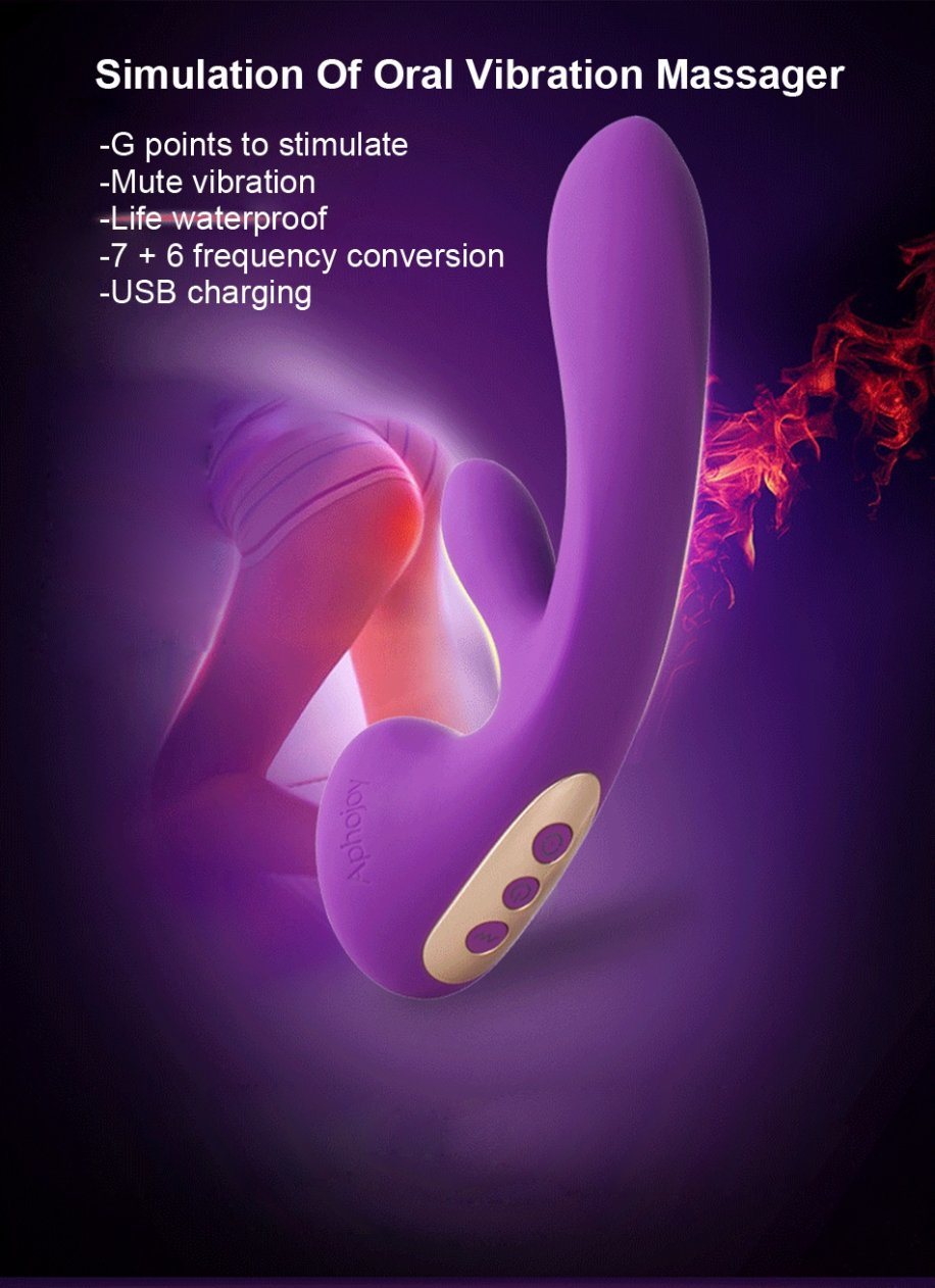 Multi Speed USB Rechargeable Clitoral Stimulation Mute Vibrator Sex Toys for Women