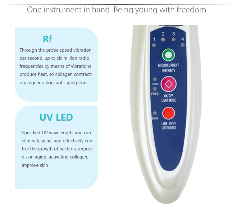 RF Radio Frequency Cavitation Ultrasonic Body Slimming Ultrasonic for Body Massage Skin Lifting Tighten LED Pothon Therapy