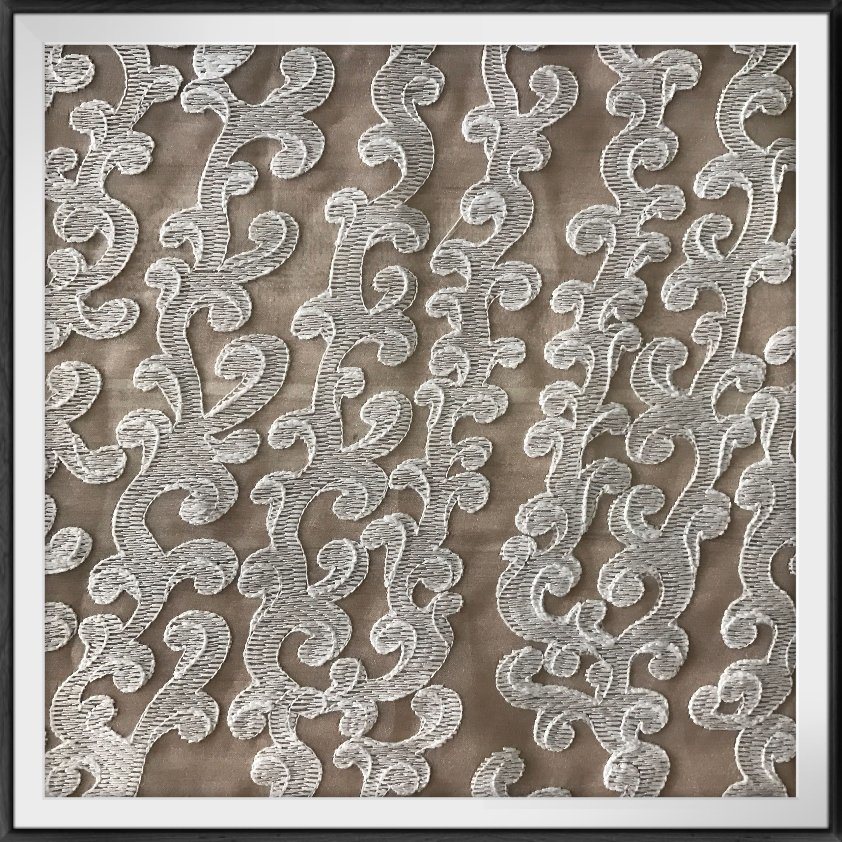 Elegant Lace Fabric Mesh Embroidery Lace