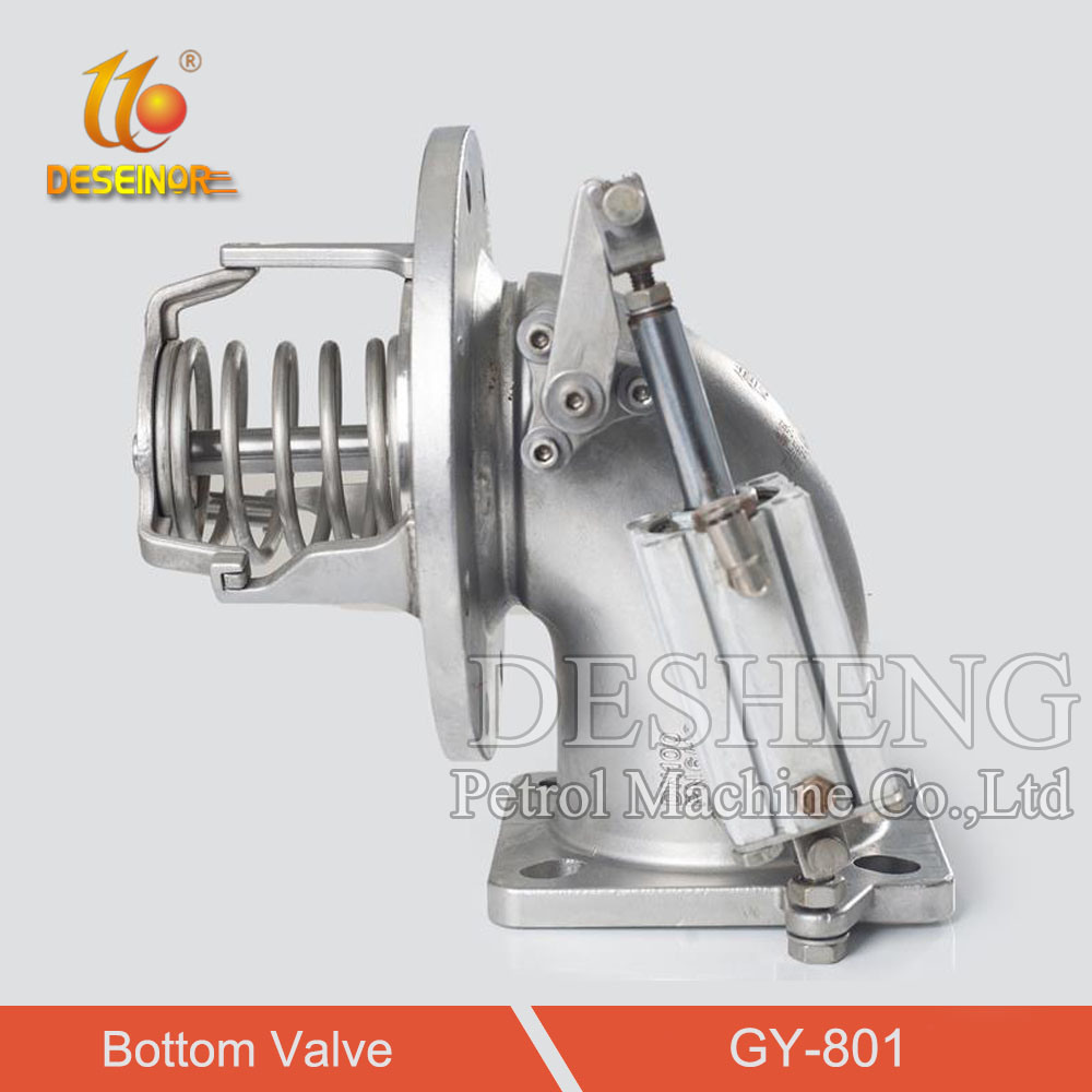 Fuel Tanker Stainless Steel Emergency Cut-off Valve Bottom Valve