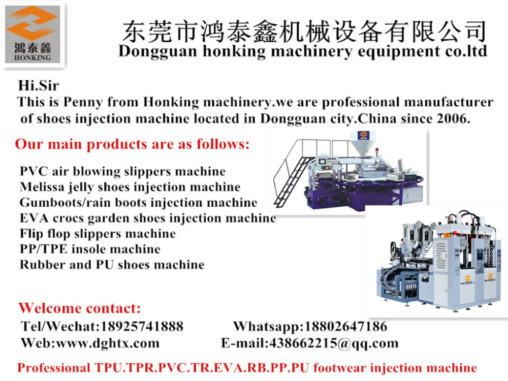 Sole Injection Moulding Machine (2 station, 4 screw)