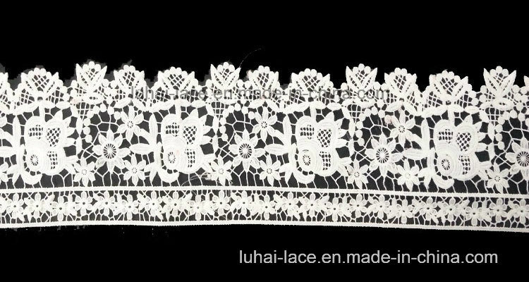 Floral Lace Fabric Chemical Trimming Lace for Wedding Dress