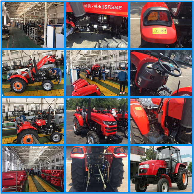 120HP Farm/Ageicultural/Compact/Lawn/Garden/Construction/Wheel/Large/Big Tractor
