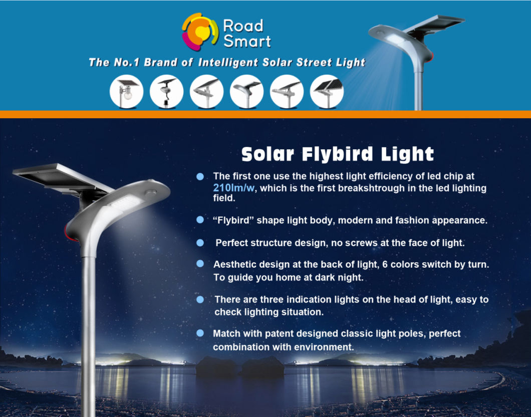 Energy-Saving Low Voltage DC Solar LED Outdoor Street Garden Light