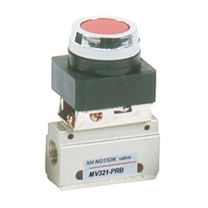 Pneumatic Mini Push Button Valve