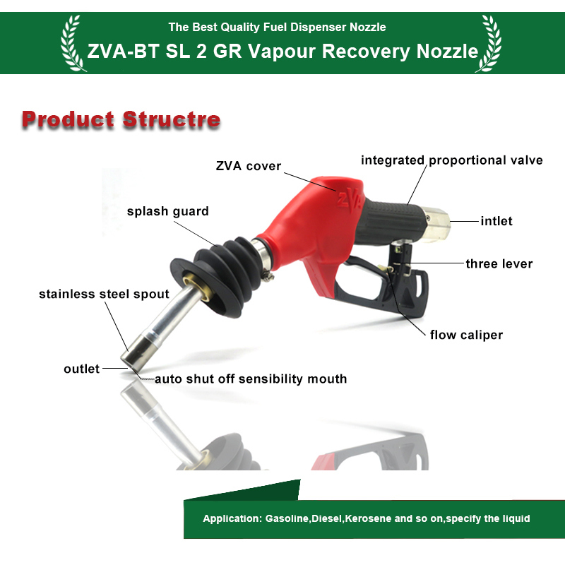 Zva Vapour Recovery Nozzle with Cover (ZVA BT200)