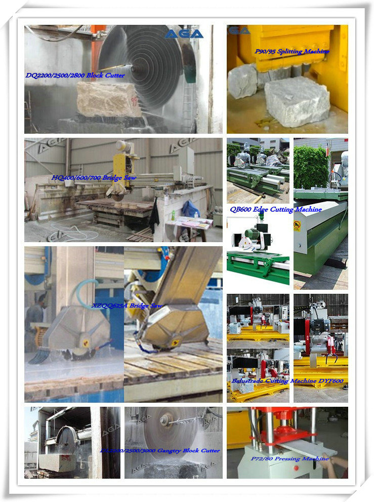 Diamond Saw Block Cutting Granite Marble Slab Machine Dq2500