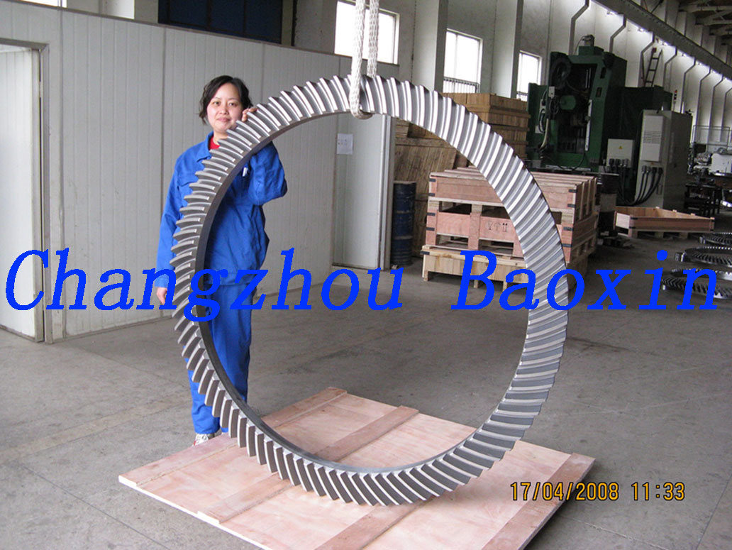 Oil Rig Rotary Table Large Spiral Bevel Gear