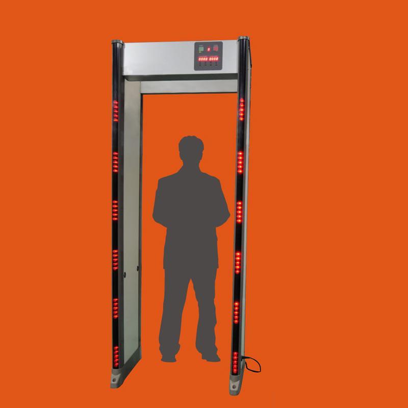 Multi-Zones Door Frame Arch Walk Through Metal Detector