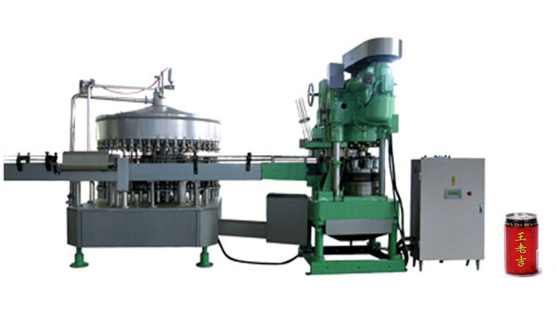 Automatic Carbonated Drinks Bottle with Crown Capping Machine