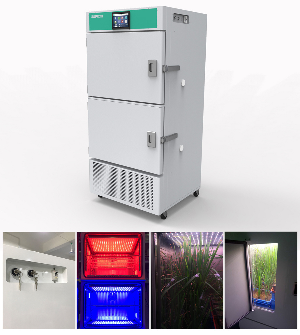 Plant Growth Incubator with High Intensity LED Solution for Plant Growth on Agricultural Science Research