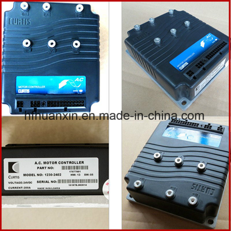 Curtis Speed Programmable AC Motor Controller 1230-2402 24V-200A for Electric Vehicles