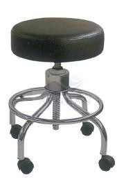 AG-Ns001 Hot Sale Stainless Steel Adjustable Black Nurse Chair