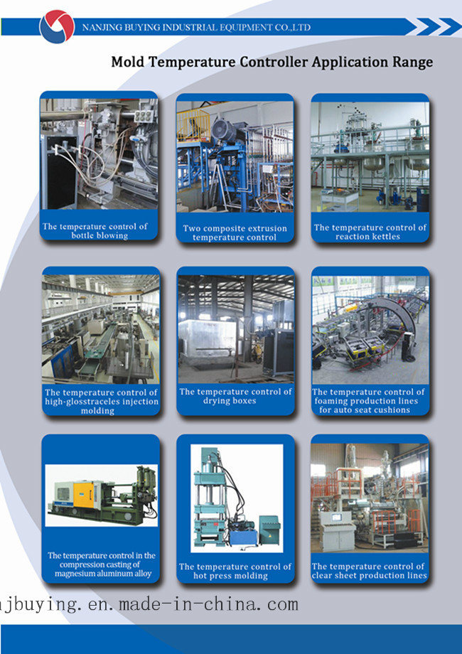 Pid Controlling 200celsius Extrusison Mold Temperature Controller Oil Heater 6kw