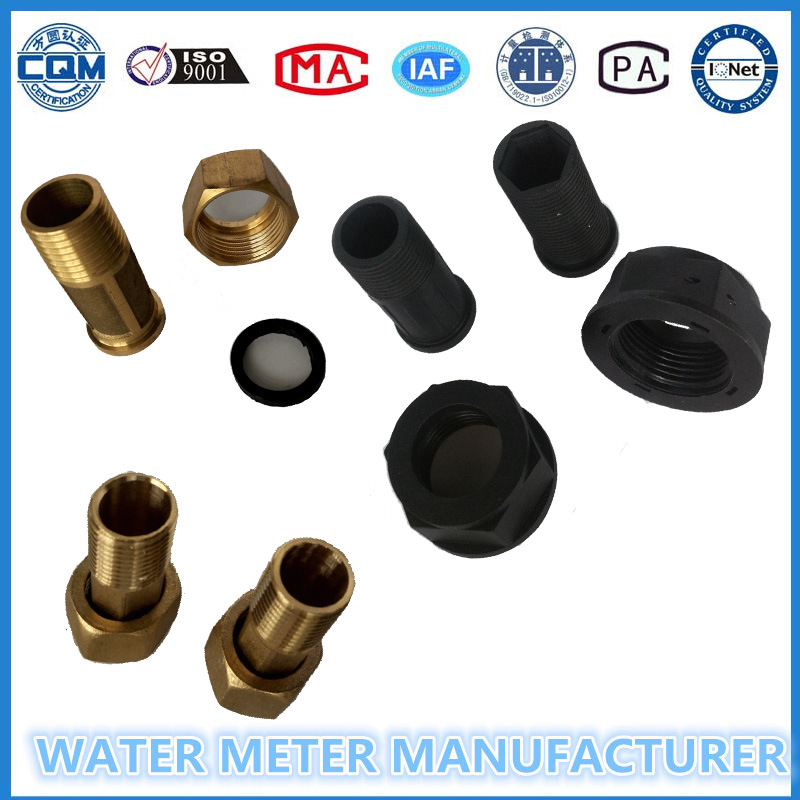 Black Color Nylon Plastic Water Meter Accessories of Dn15-25mm