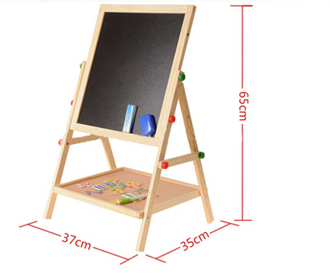 Wooden Chalkboard, Black Board, Kids Toy